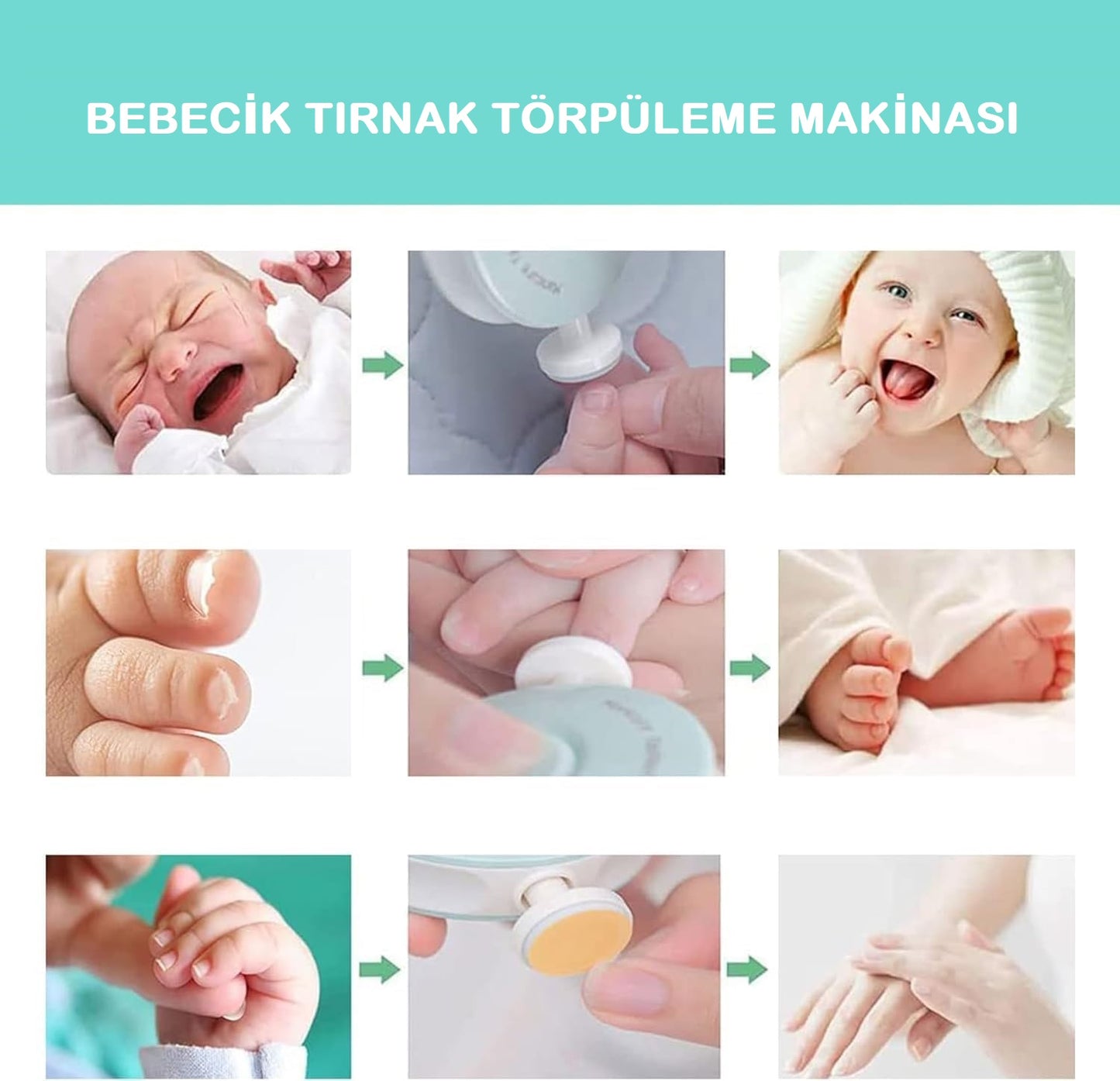 Bebecik Pamuk Tırnak